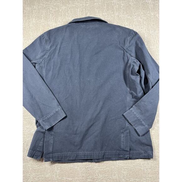Aether Utility Jacket Men’s Sz XL Canvas Chest & Hand Patch Pockets Snaps - Picture 6 of 7